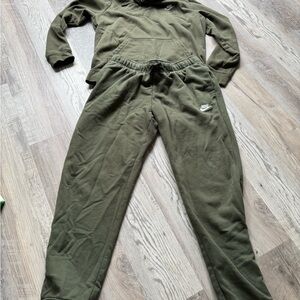 Nike Olive Green Tracksuit